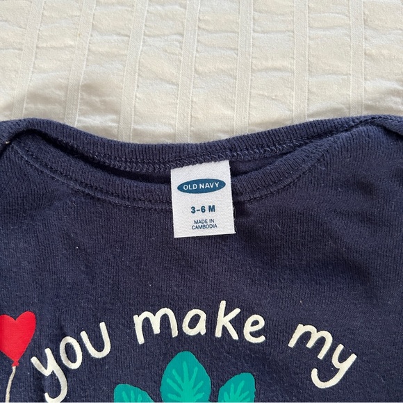 3 for $20 OLD NAVY Dinosaur Matching Set Outfit Sz 3-6m - Picture 2 of 2